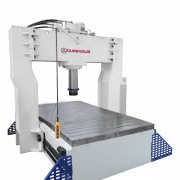 300 T Portal-Richtpresse – Portalpresse – 3.000 × 2.000 mm Tisch, 1.000 mm offene Höhe