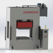 1100 t Servo-Doppelständer-Heizpresse mit Heizplatten