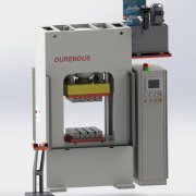 280 t Servo-Doppelständer-Heizpresse mit Heizplatten