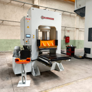 DHS-200 – 200 T Hydraulische Heizpresse mit Schiebetisch